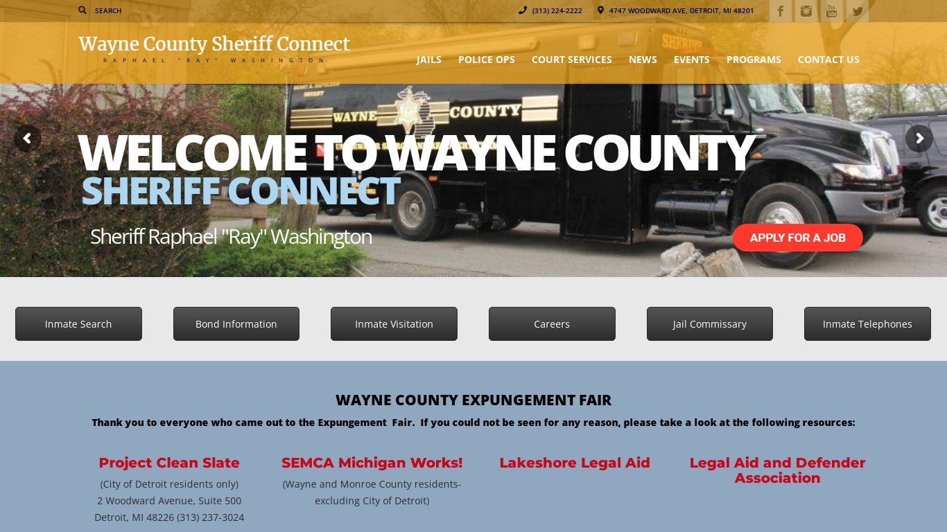 Sheriff Connect – Wayne County Michigan